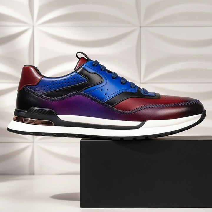 Salerno Cowhide Leather Sneakers