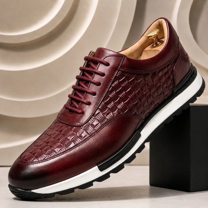 Costaro Cowhide Leather Sneakers