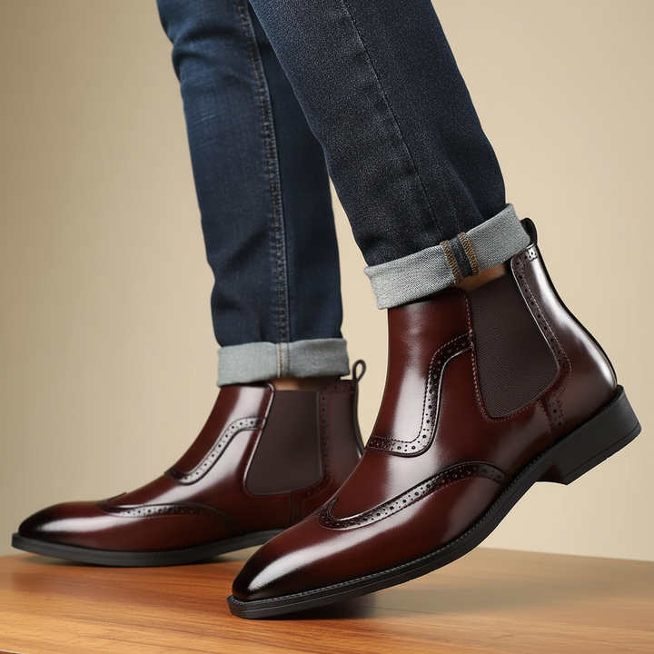 Dalmiero Genuine Leather Boots