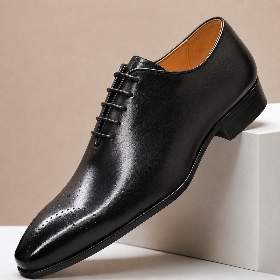 Lorenzo Cowhide Leather Shoes