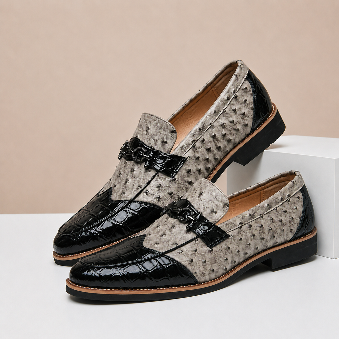 Vellano Genuine Leather Loafers