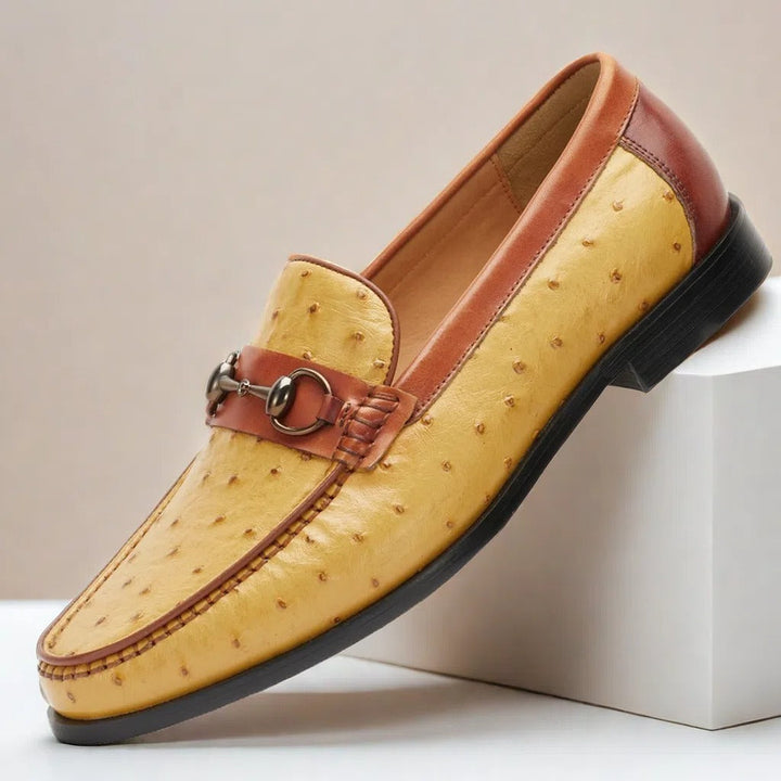 Varetti Cowhide Leather Loafers