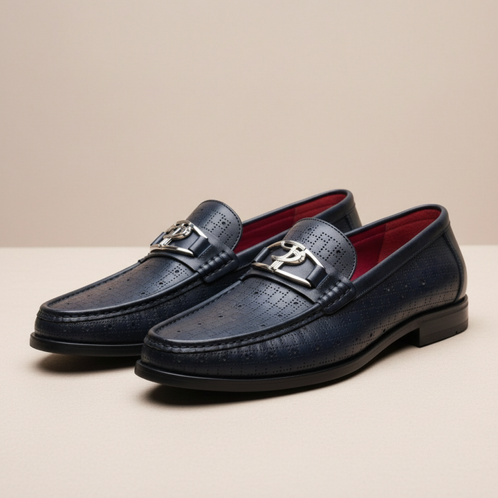 Dalmari Cowhide Leather Loafers