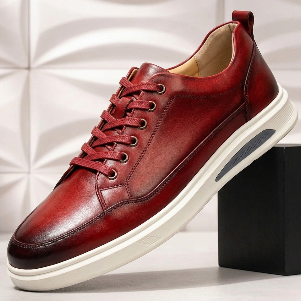 Caprini Cowhide Leather Sneakers