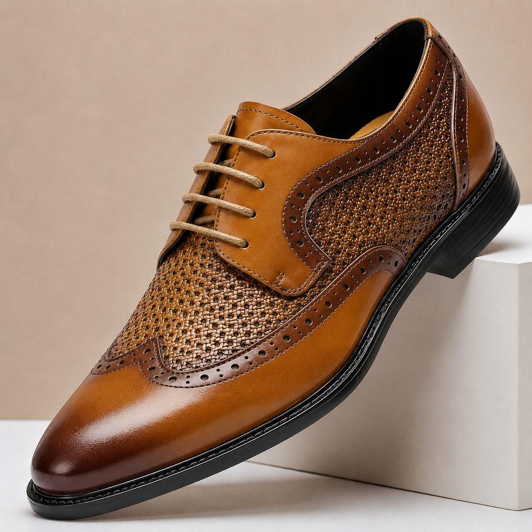 Vassari Cowhide Leather Shoes