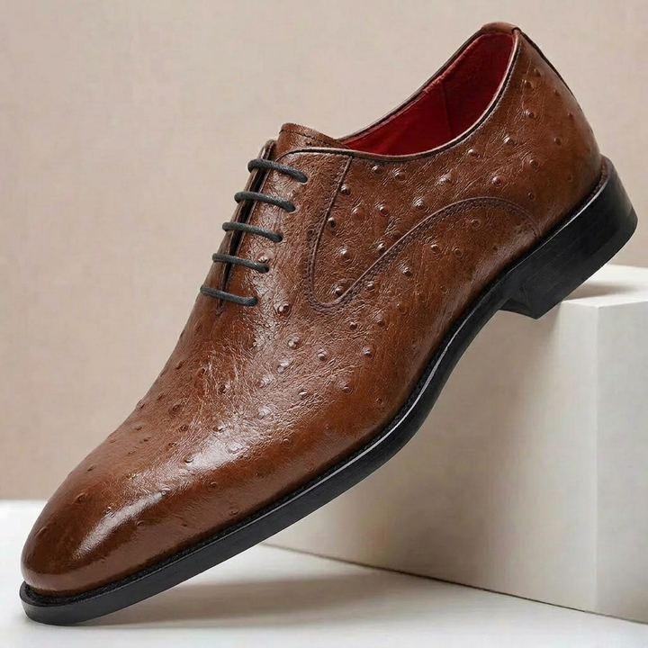 Devero Cowhide Leather Shoes