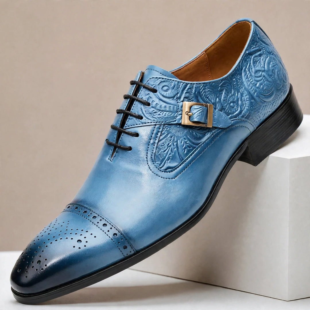 Rocco Cowhide Leather Shoes