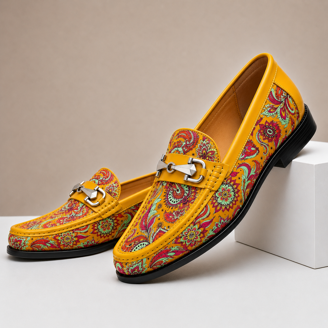 Lombaro Cowhide Leather Shoes
