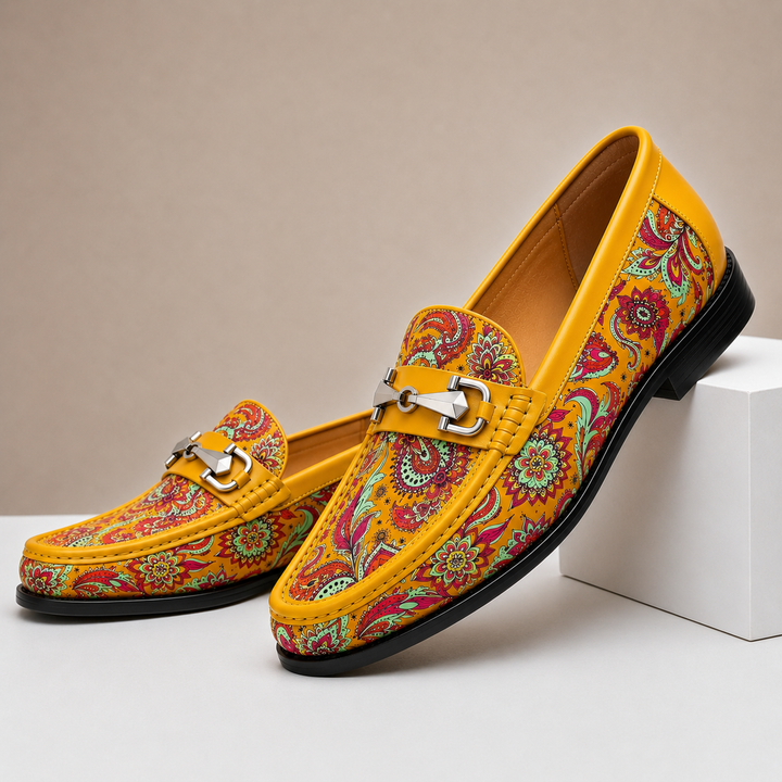 Lombaro Cowhide Leather Shoes
