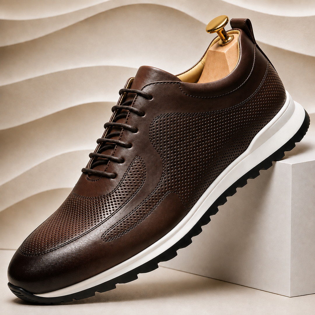 Franco Cowhide Leather Sneakers