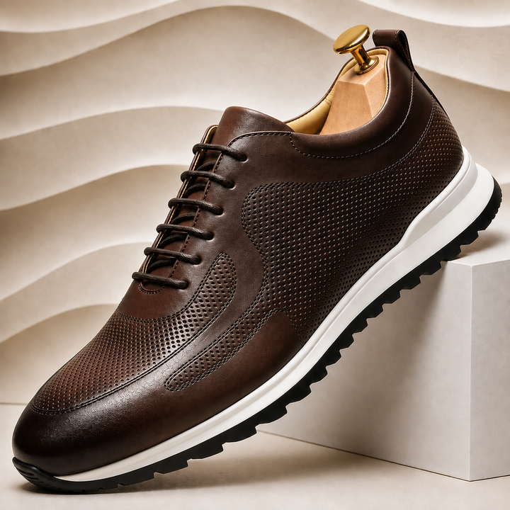 Franco Cowhide Leather Sneakers