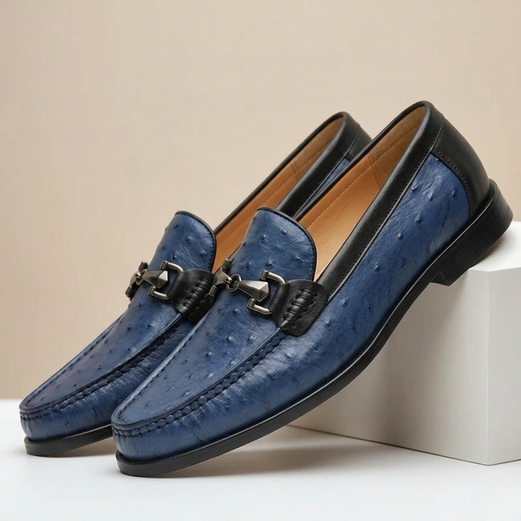 Varetti Cowhide Leather Loafers