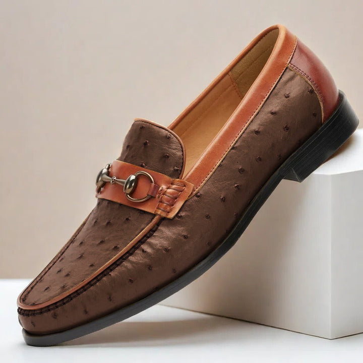 Varetti Cowhide Leather Loafers
