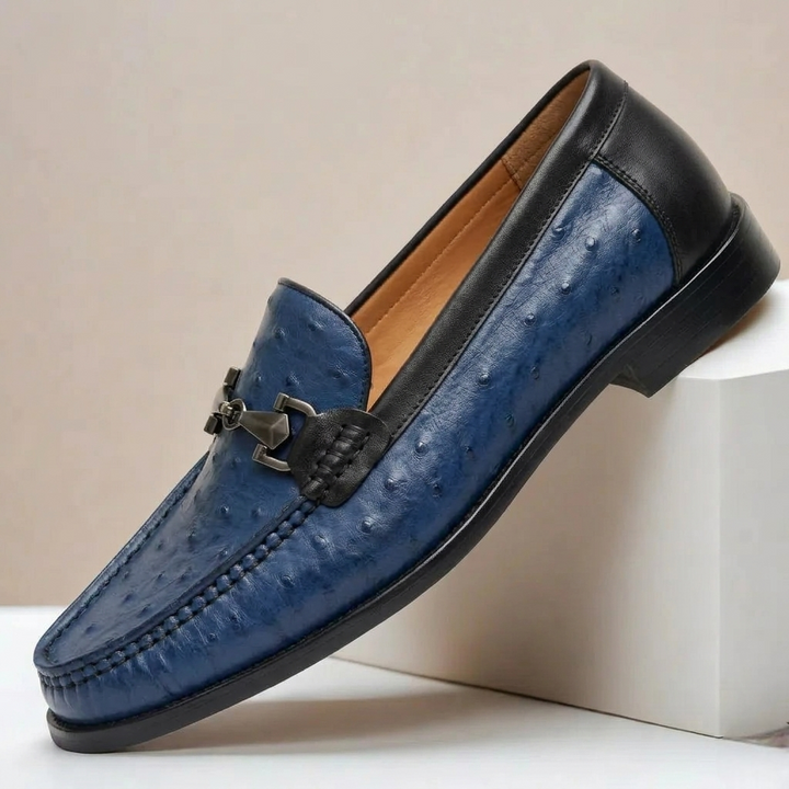 Varetti Cowhide Leather Loafers