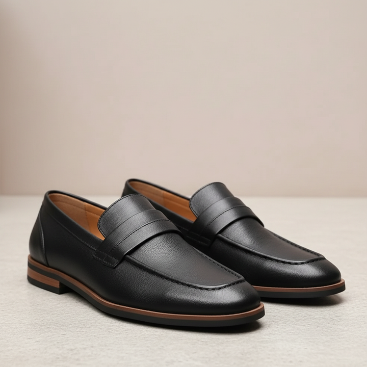 Giorelli Cowhide Leather Loafers