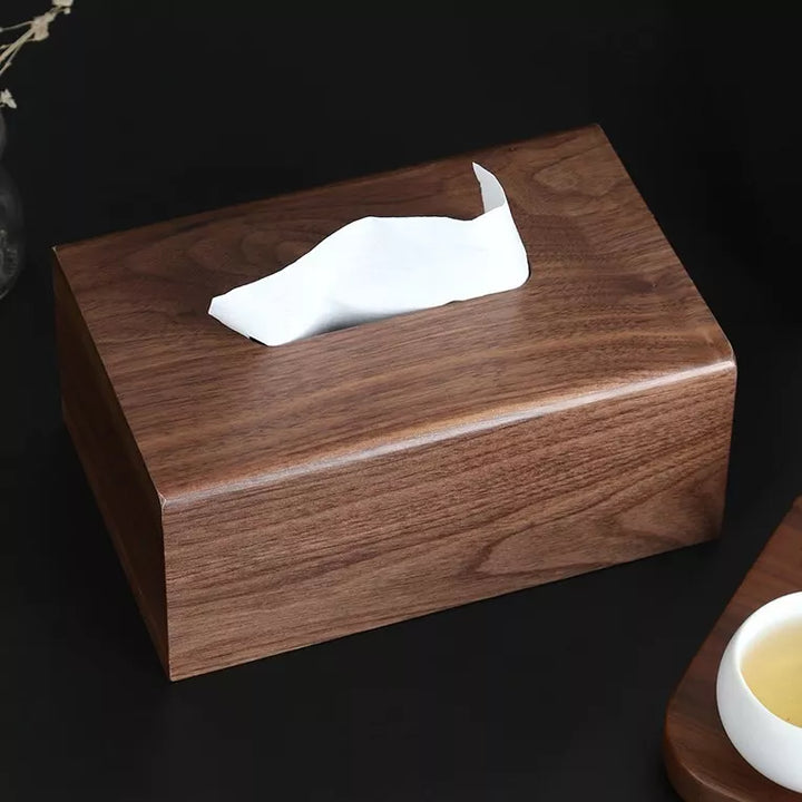 Wooden Tissue Box Holder