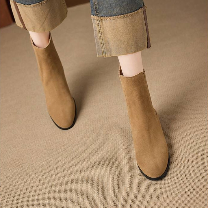 Mia Genuine Suede Boots