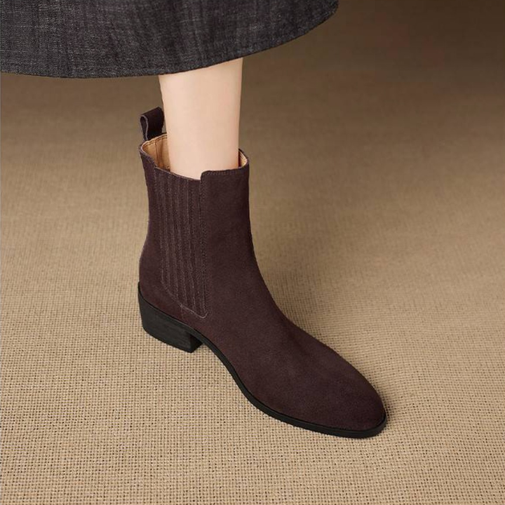 Mia Genuine Suede Boots
