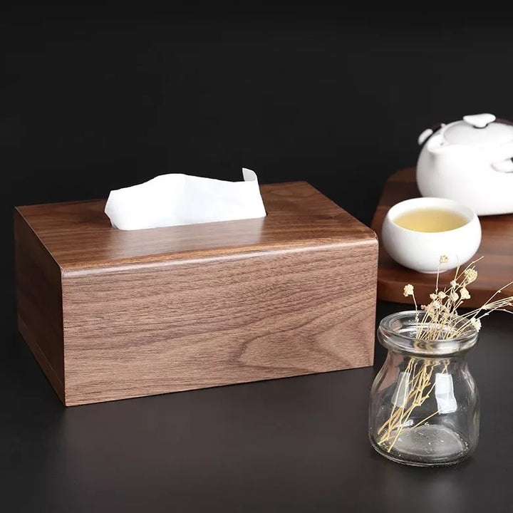 Wooden Tissue Box Holder